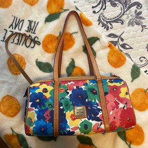 Dooney & Bourke Floral Barrel shoulder bag